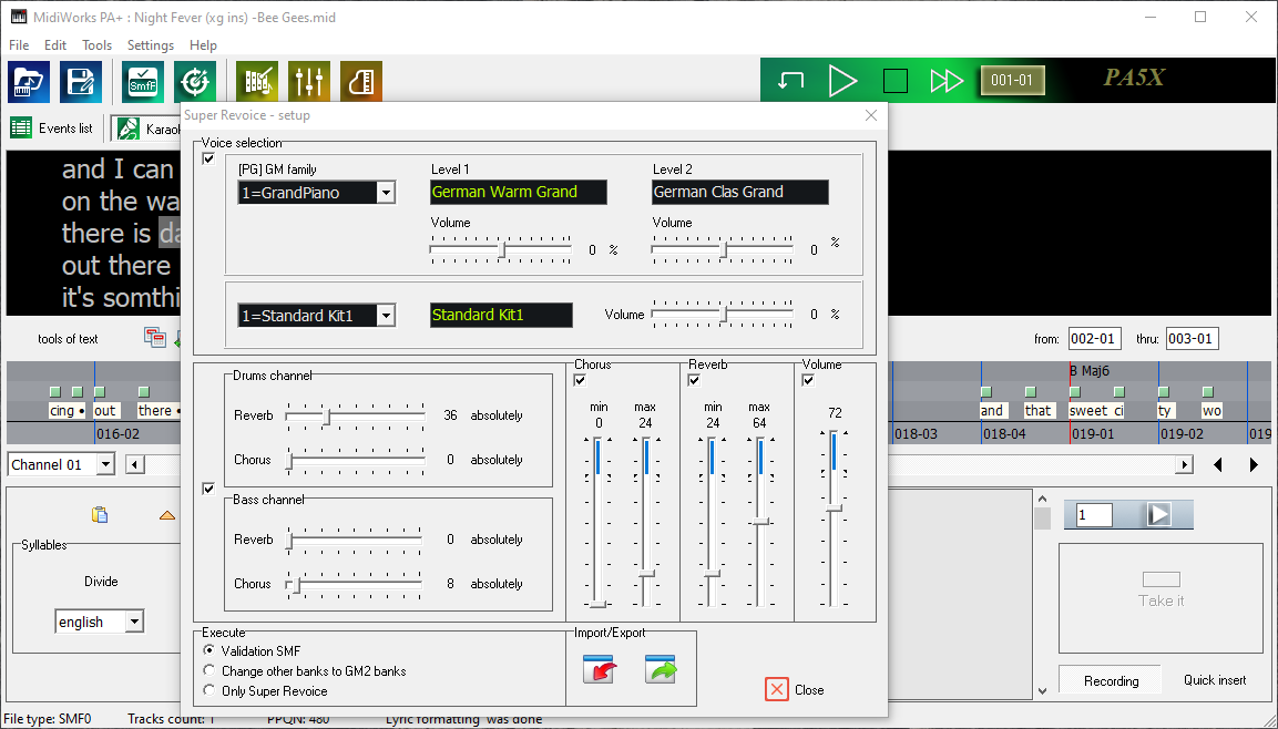 Super Revoice MidiWorks PA+